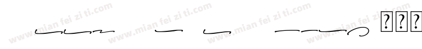 SpeedWritten Italic字体转换